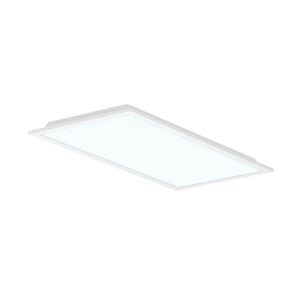 A white LED light panel with a flat, rectangular shape and a smooth, flat surface, suitable for LED lighting Australia