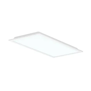 A white LED light panel with a flat, rectangular shape and a smooth, flat surface, suitable for LED lighting Australia