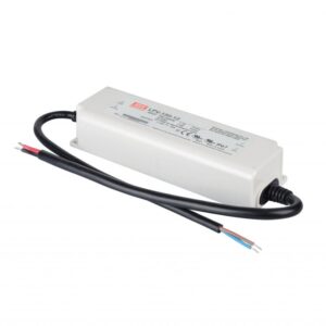 LED lighting Australia A white LED driver with a black cable
